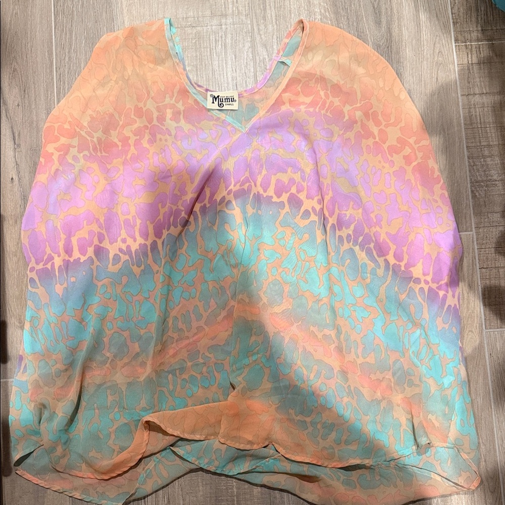 Show Me Your MuMu Pastel Leopard Blouse